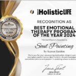 Painting Your Soul award from Best Holistic Life_Best Emotional Therapy Program for 2024